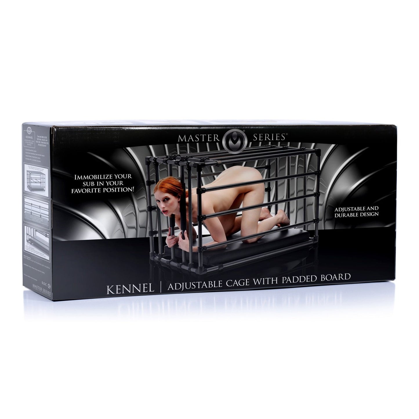 Kennel Adjustable Puppy Cage With Padded Board