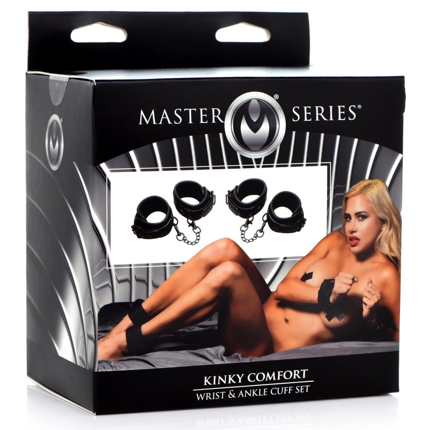 Kinky Comfort Wrist And Ankle Cuff Set