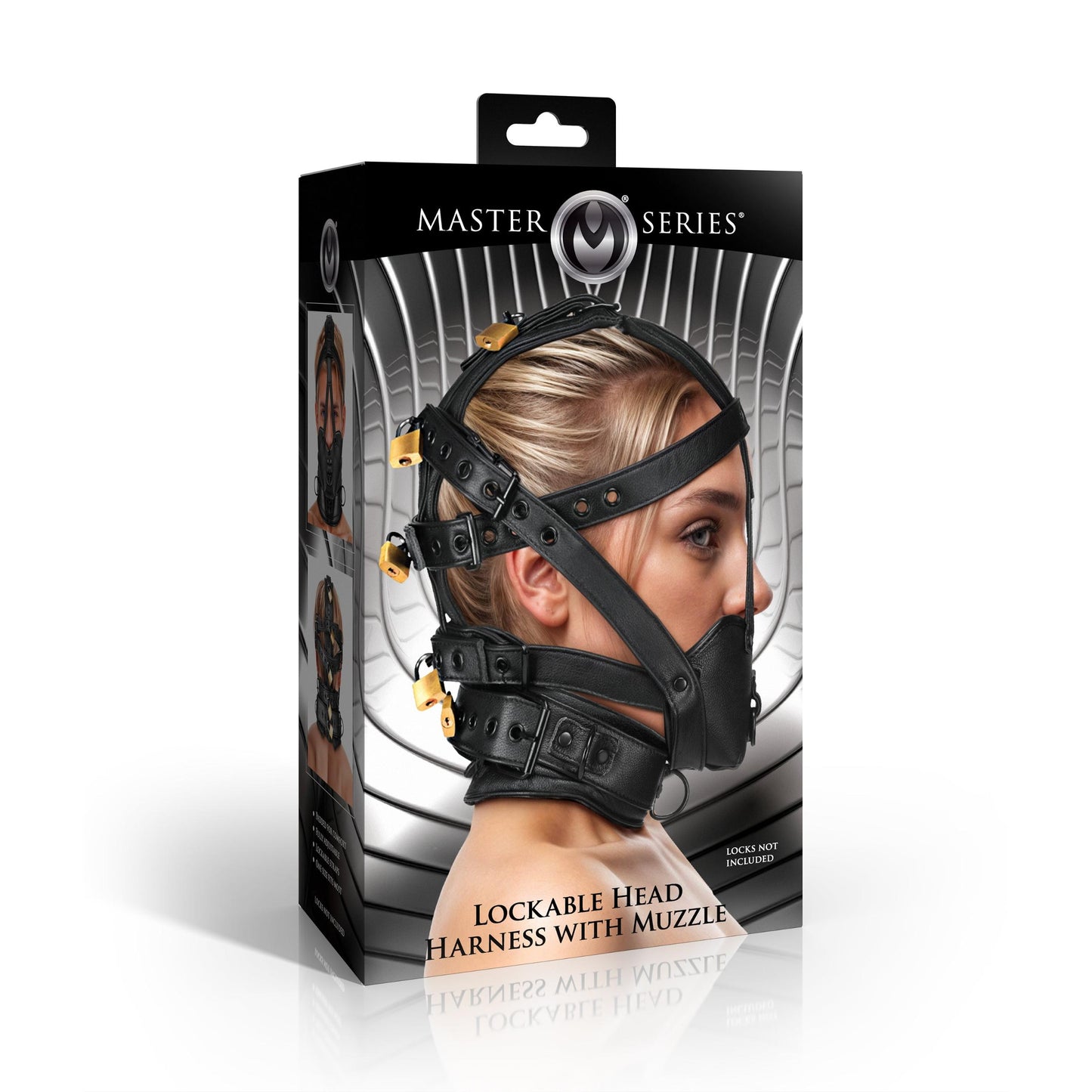 Lockable Head Harness With Muzzle
