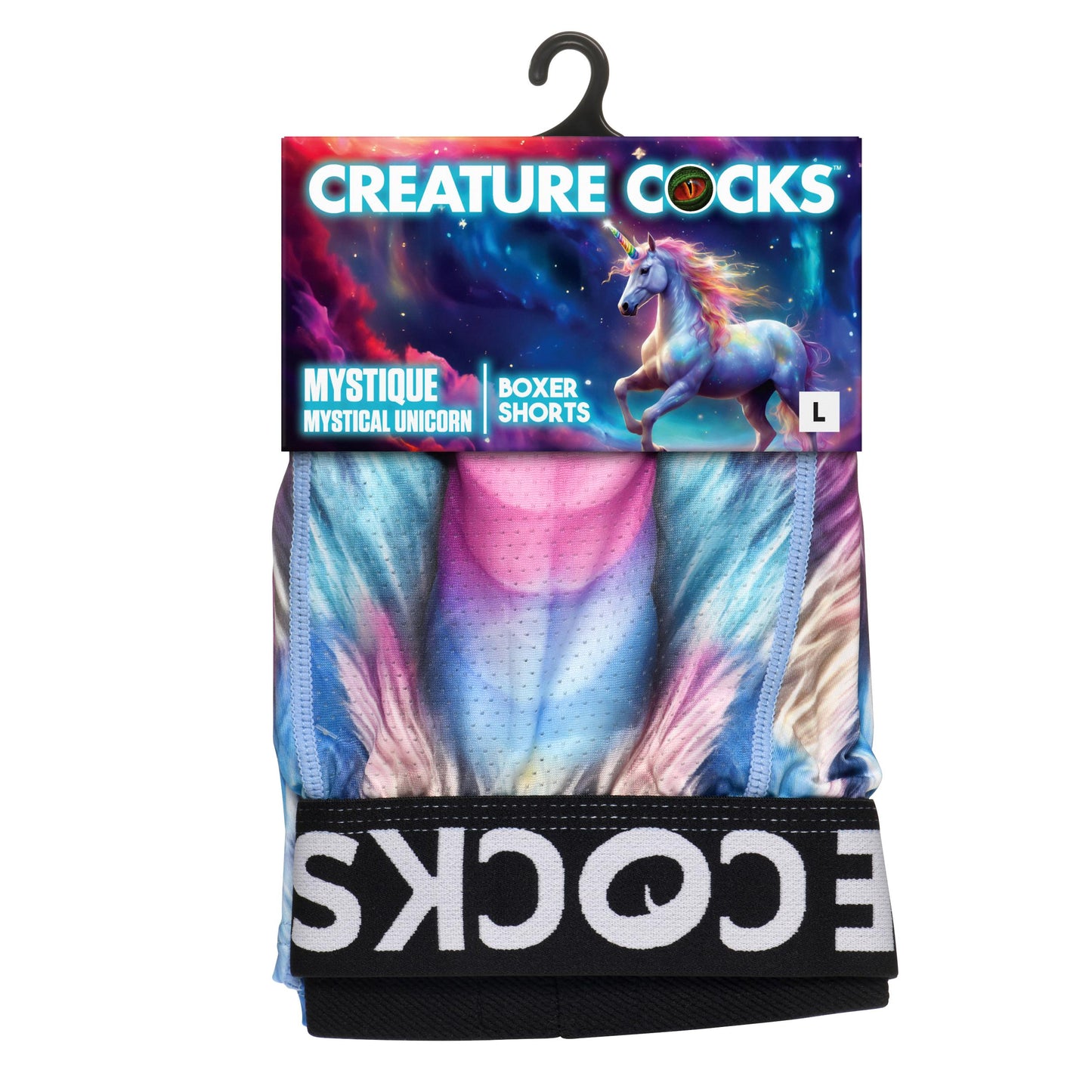 Creature Wear Mystique Unicorn Boxer Shorts - Large