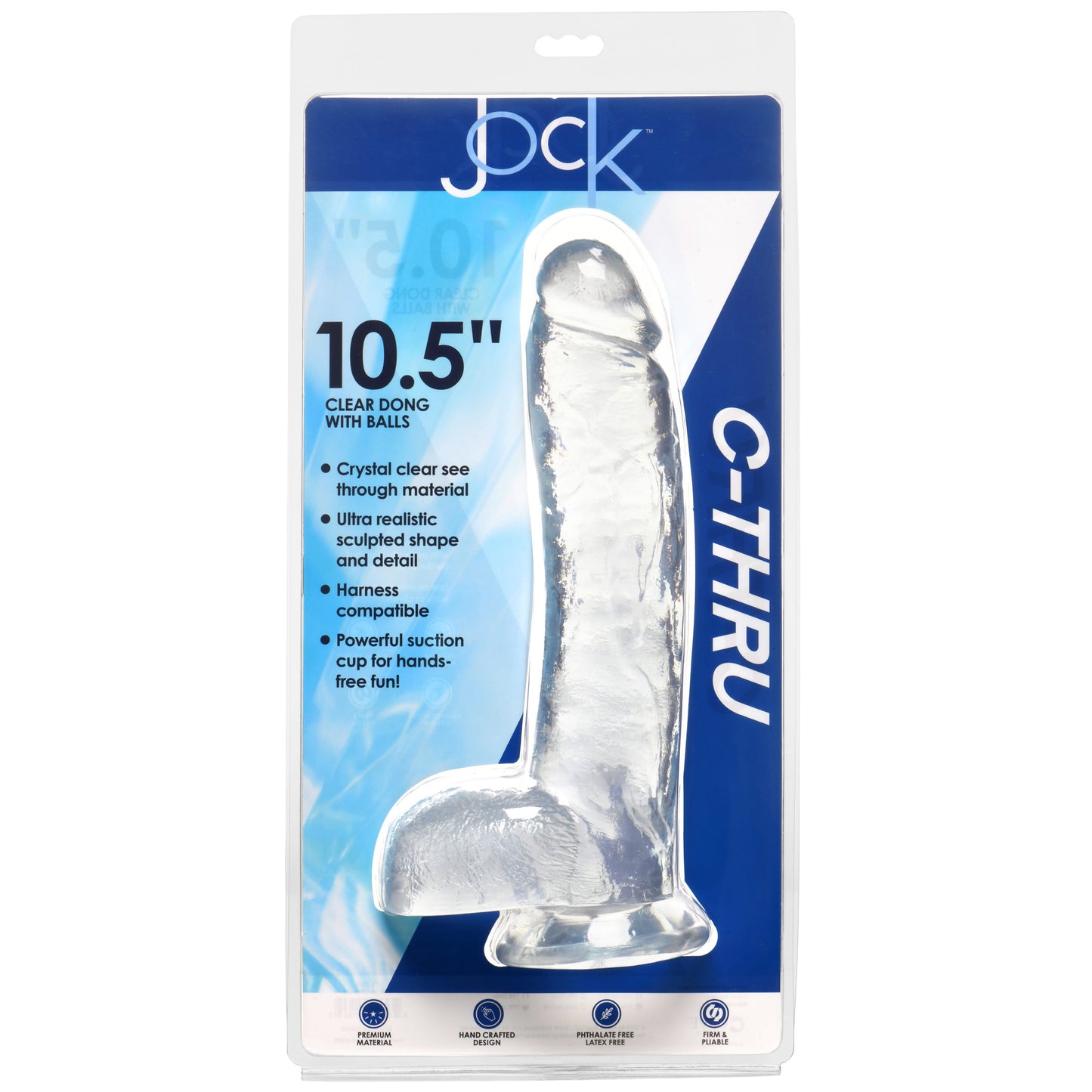 Jock C-thru Dildo