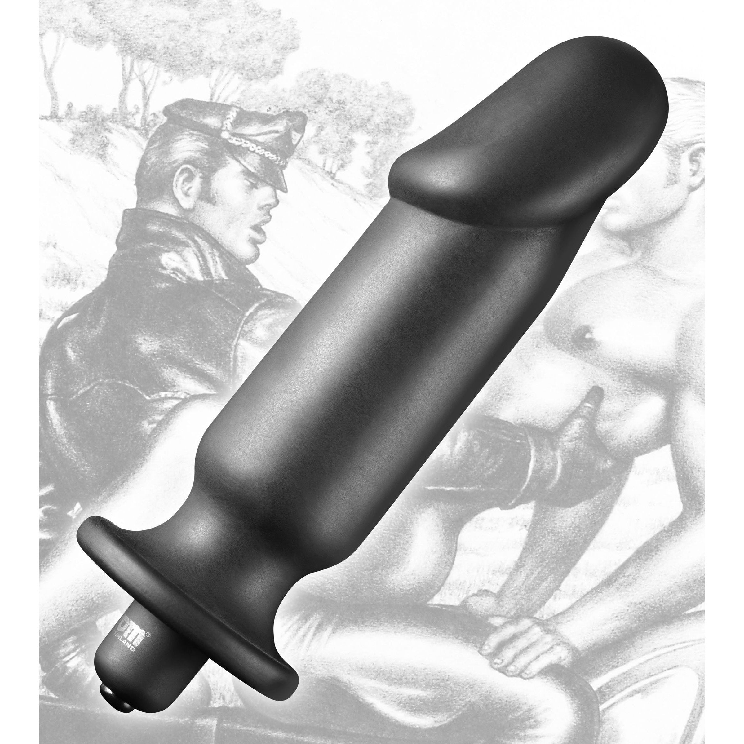 Tom Of Finland Silicone Vibrating Anal Plug MS - My Secret Sex Toy Delivery Tom Of Finland Silicone Vibrating Anal Plug MS - My Secret Sex Toy Delivery