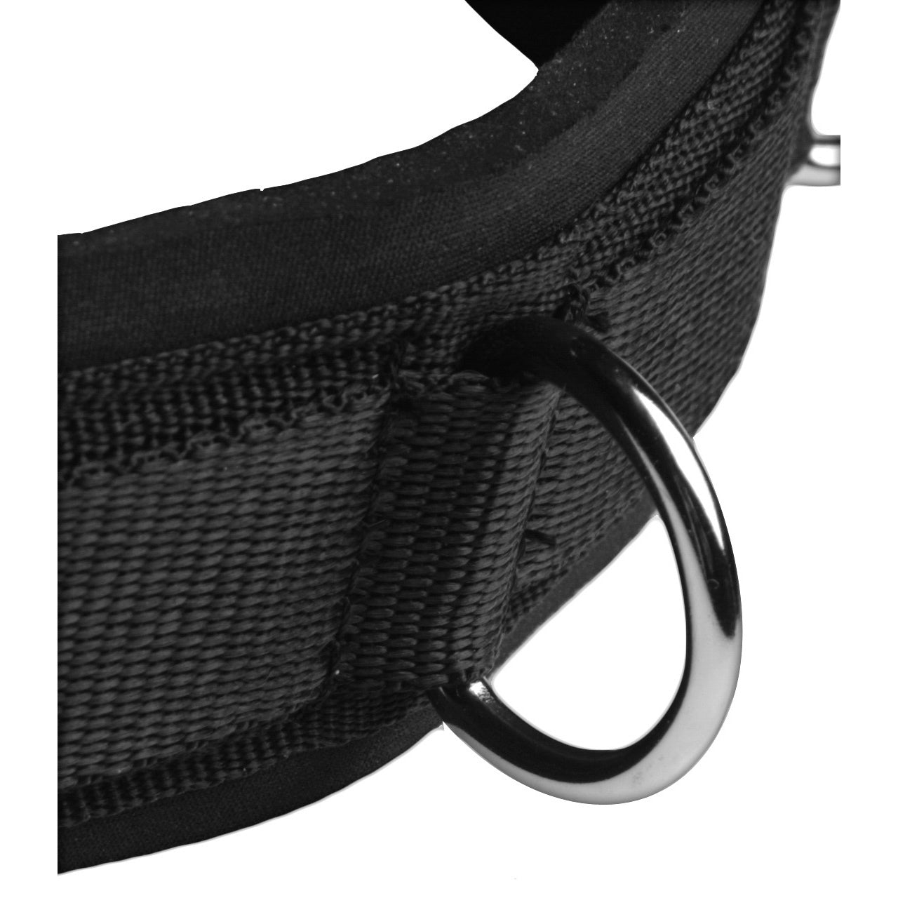 Neoprene Bondage Collar With D-rings