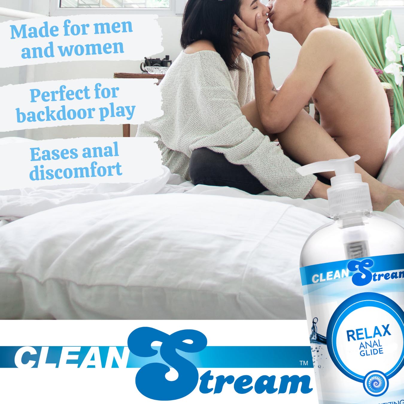 Clean Stream Relax Desensitizing Anal Lube 17 Oz MS - My Secret Sex Toy Delivery Clean Stream Relax Desensitizing Anal Lube 17 Oz MS - My Secret Sex Toy Delivery