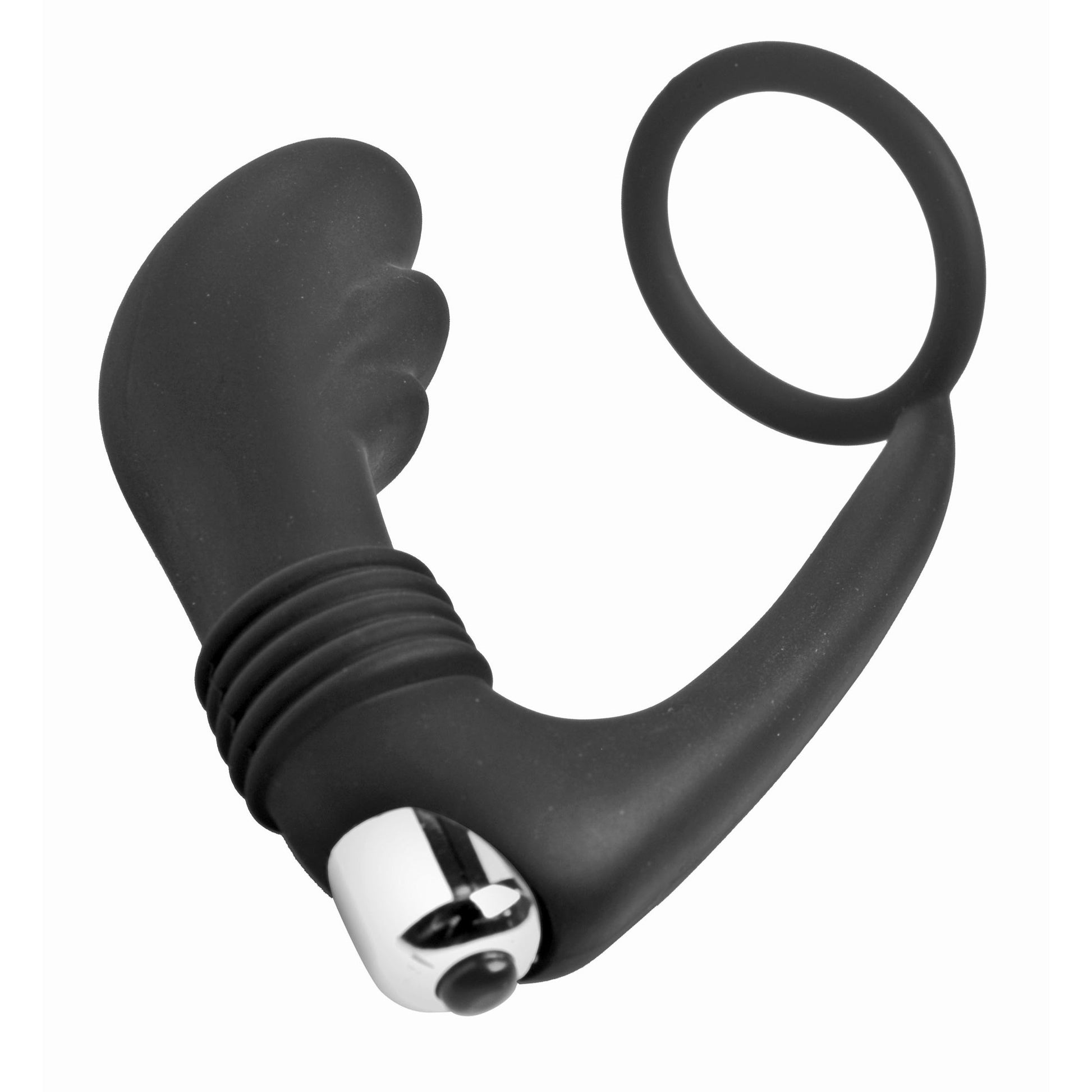 Nova Silicone Cock Ring And Prostate Vibe