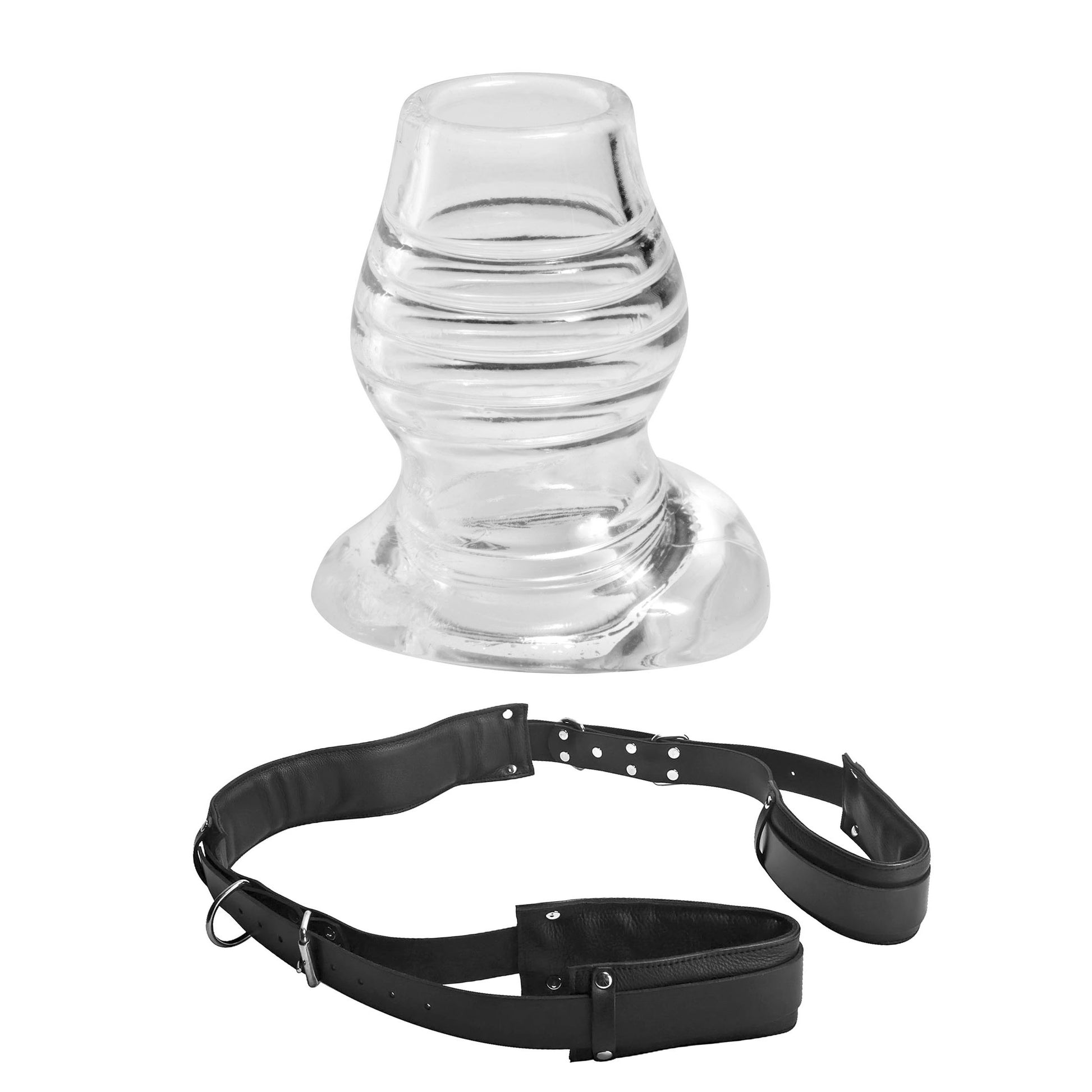 Spread Me Open Thigh Harness With Hollow Anal Plug MS - My Secret Sex Toy Delivery Spread Me Open Thigh Harness With Hollow Anal Plug MS - My Secret Sex Toy Delivery