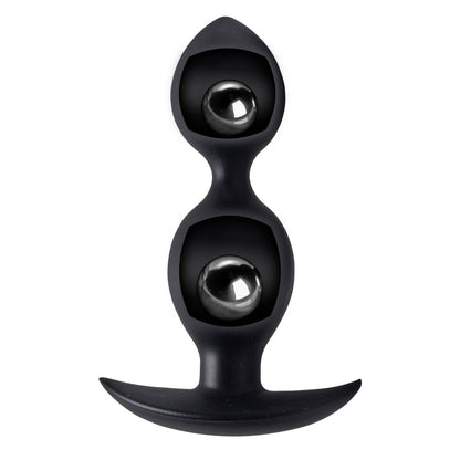 Orbs Steel Weighted Duotone Silicone Anal Plug