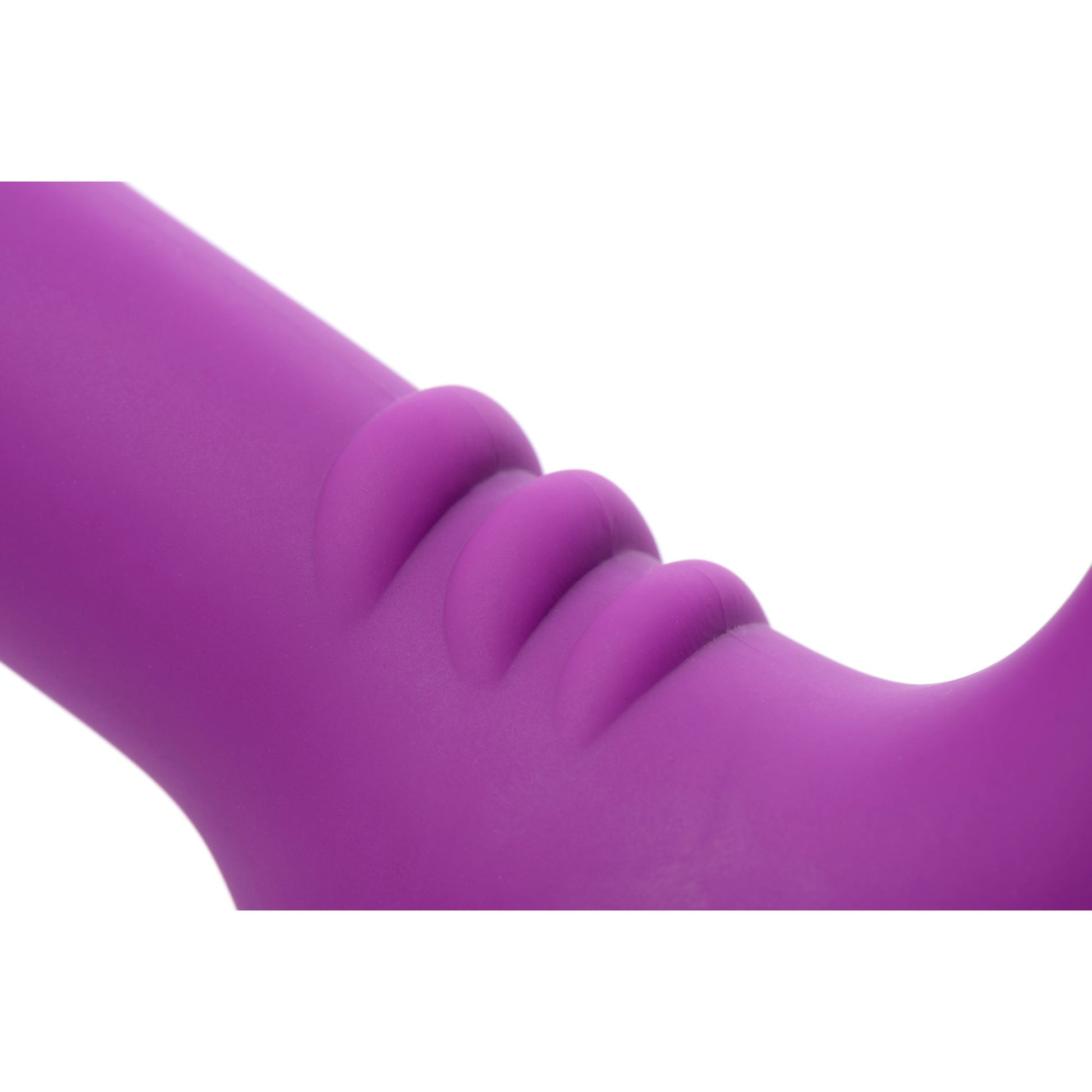 Royal Revolver Vibrating Strapless Silicone Strap On Dildo