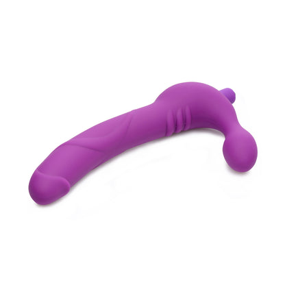 Royal Revolver Vibrating Strapless Silicone Strap On Dildo