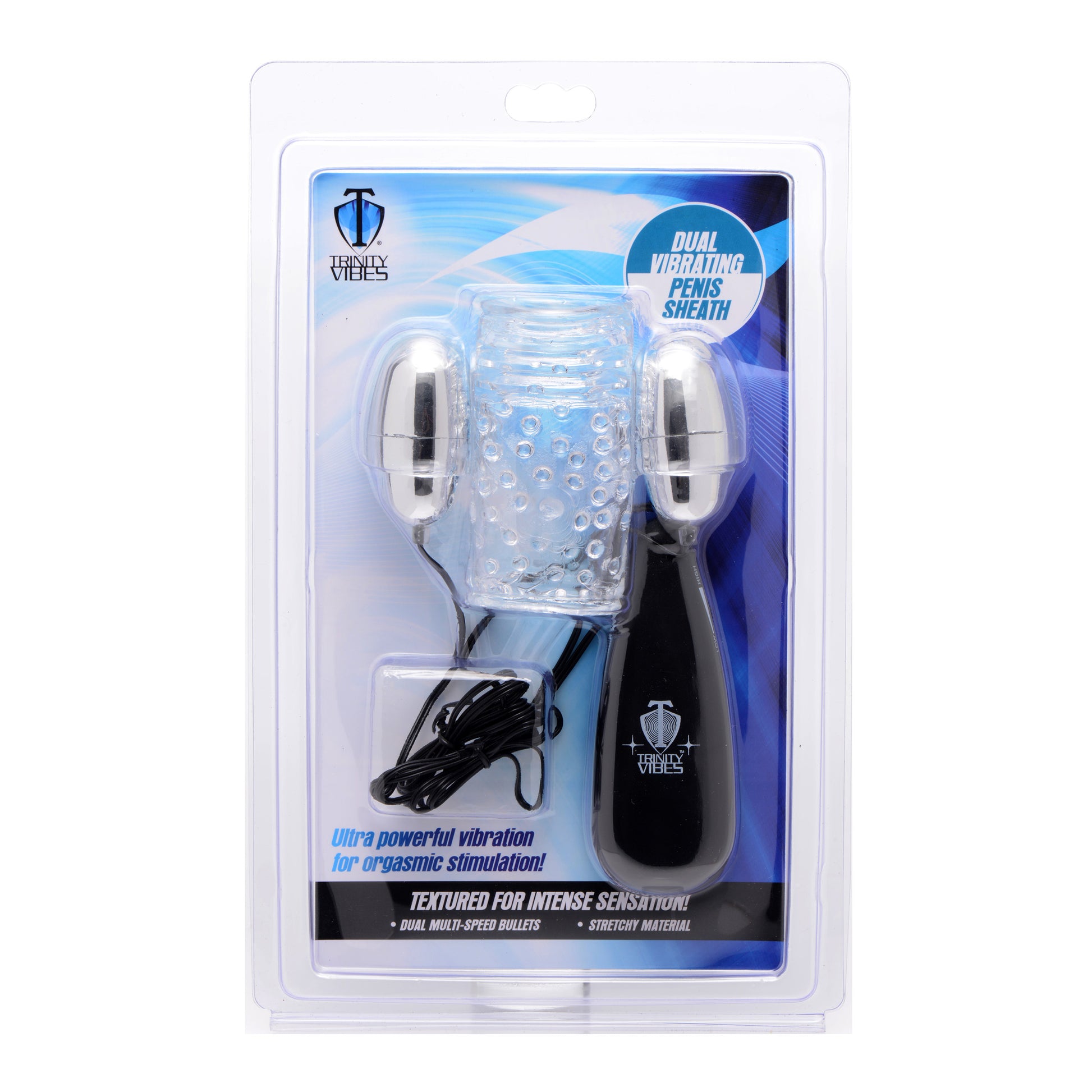 Dual Vibrating Penis Sheath MS - My Secret Sex Toy Delivery Dual Vibrating Penis Sheath MS - My Secret Sex Toy Delivery