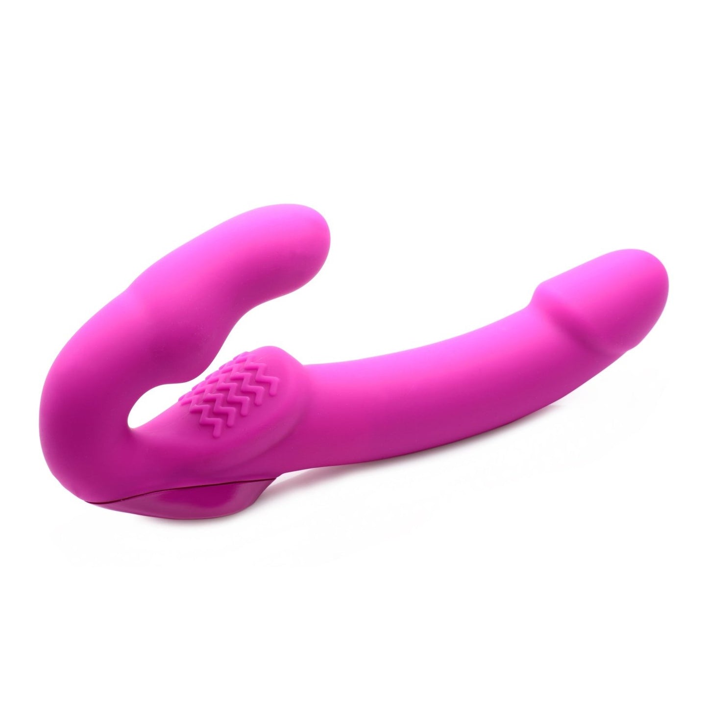 Evoke Rechargeable Vibrating Silicone Strapless Strap On