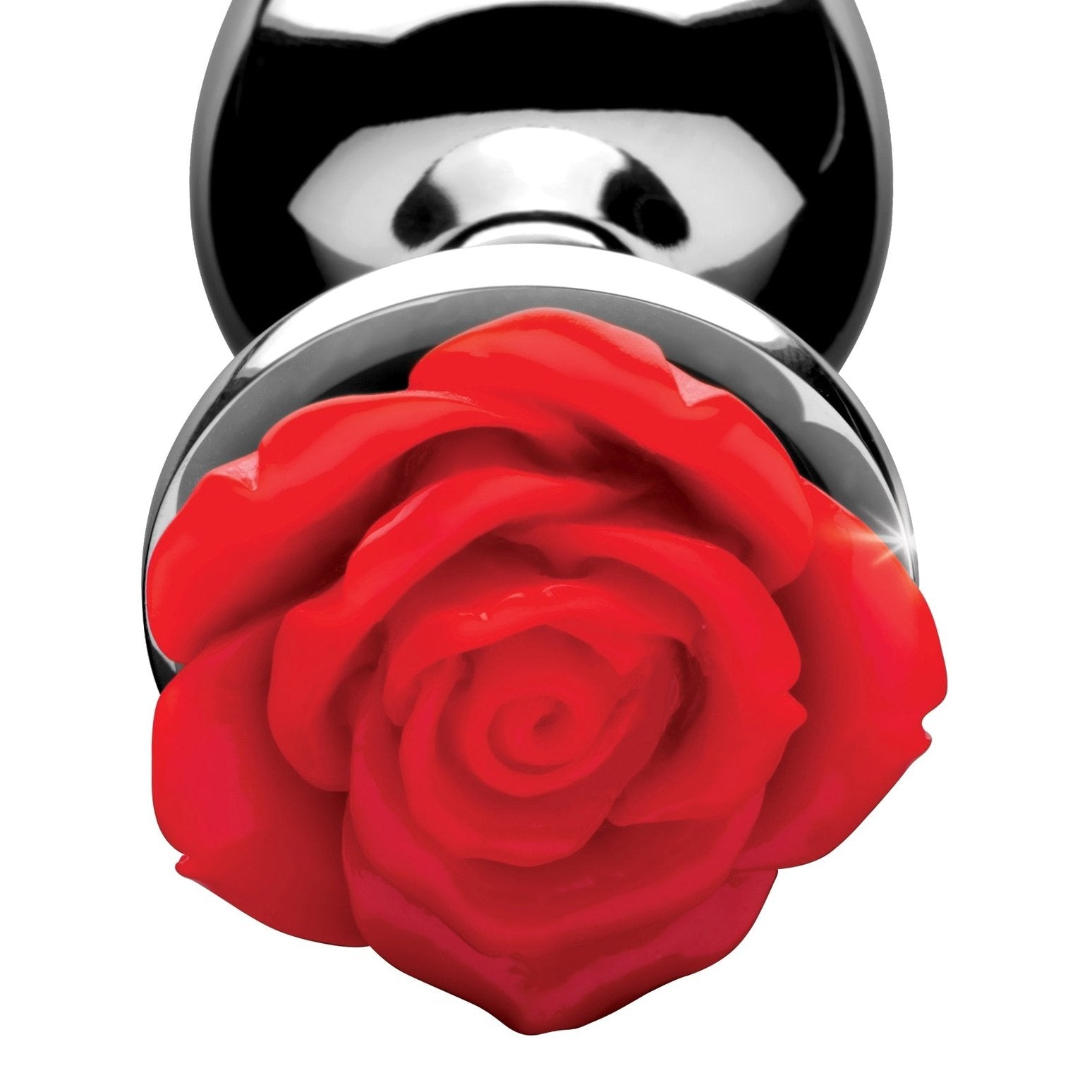 Red Rose Anal Plug