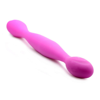 Double Thump 7x Rechargeable Silicone Double Dildo