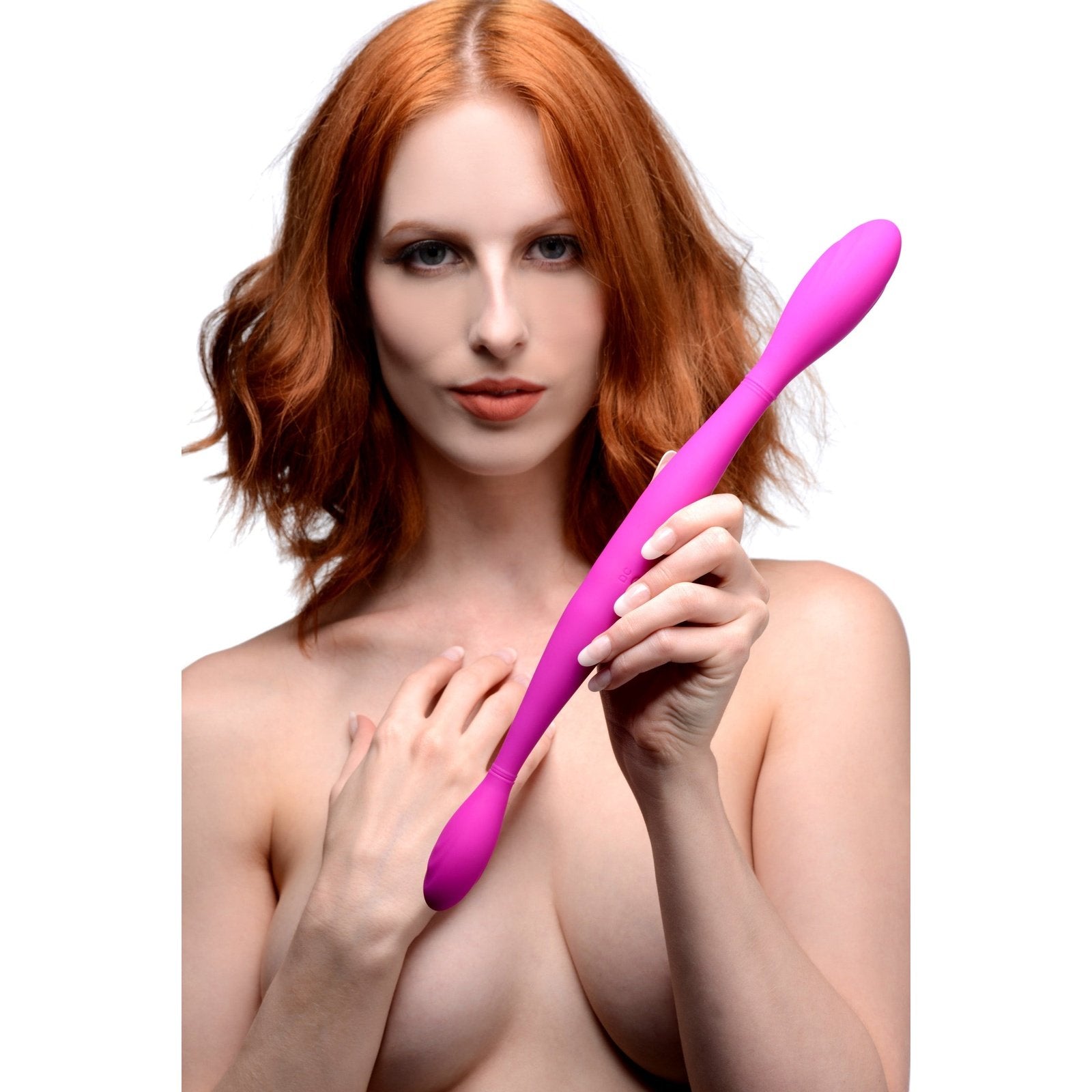 Double Thump 7x Rechargeable Silicone Double Dildo