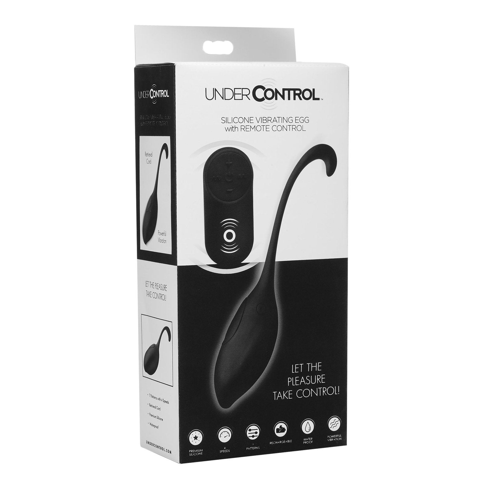 Silicone Vibrating Egg With Remote Control MS - My Secret Sex Toy Delivery Silicone Vibrating Egg With Remote Control MS - My Secret Sex Toy Delivery