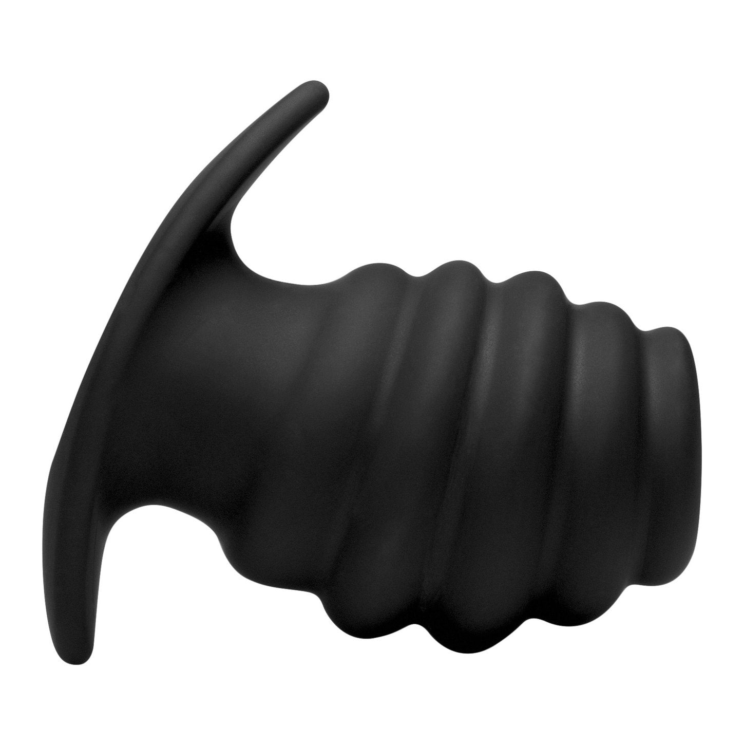 Hive Ass Tunnel Silicone Ribbed Hollow Anal Plug