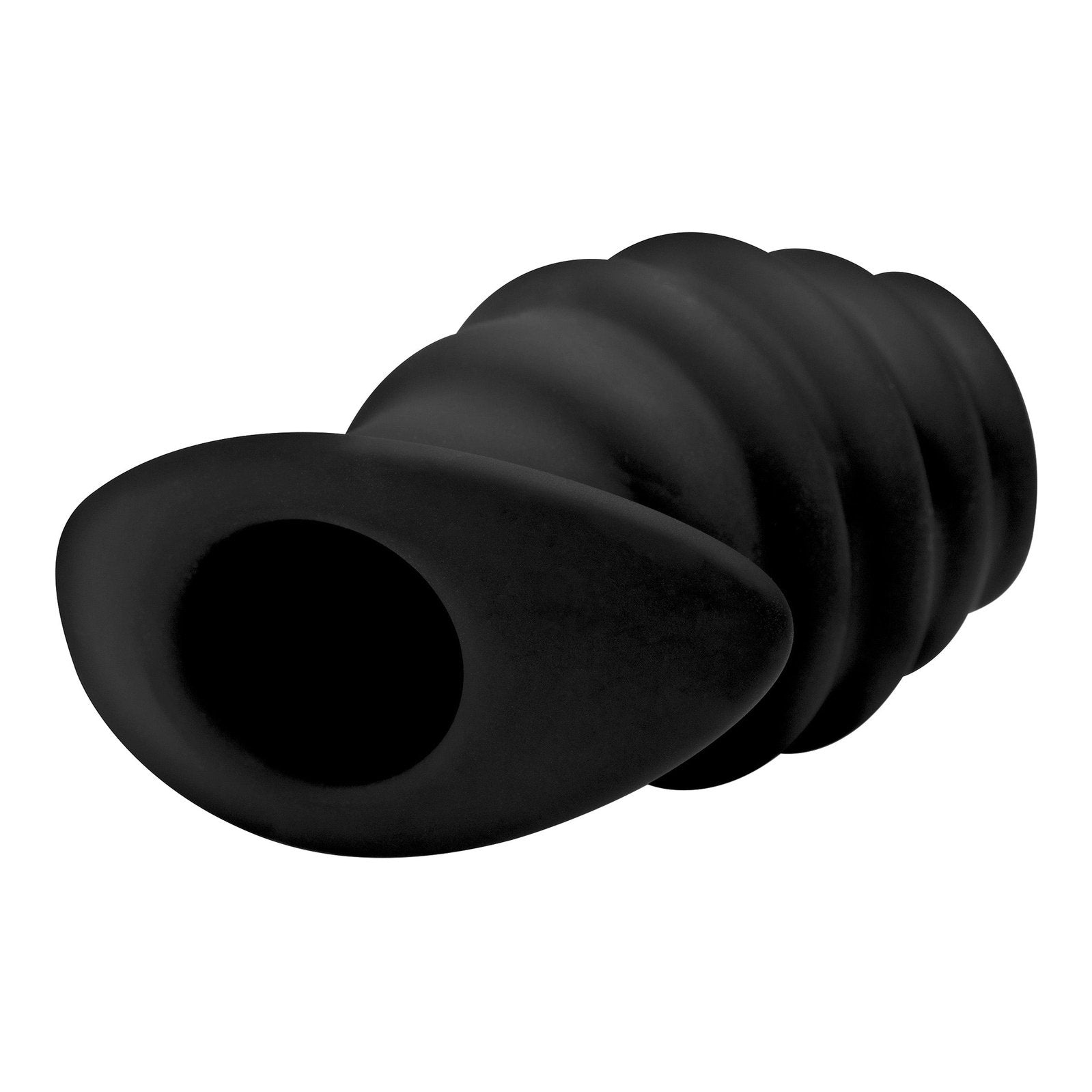 Hive Ass Tunnel Silicone Ribbed Hollow Anal Plug