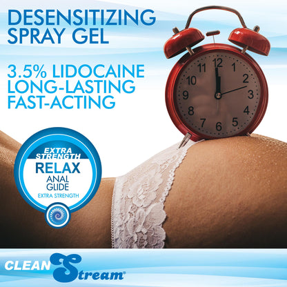 Relax Desensitizing Lubricant With Nozzle Tip - Oz. MS - My Secret Sex Toy Delivery Relax Desensitizing Lubricant With Nozzle Tip - Oz. MS - My Secret Sex Toy Delivery