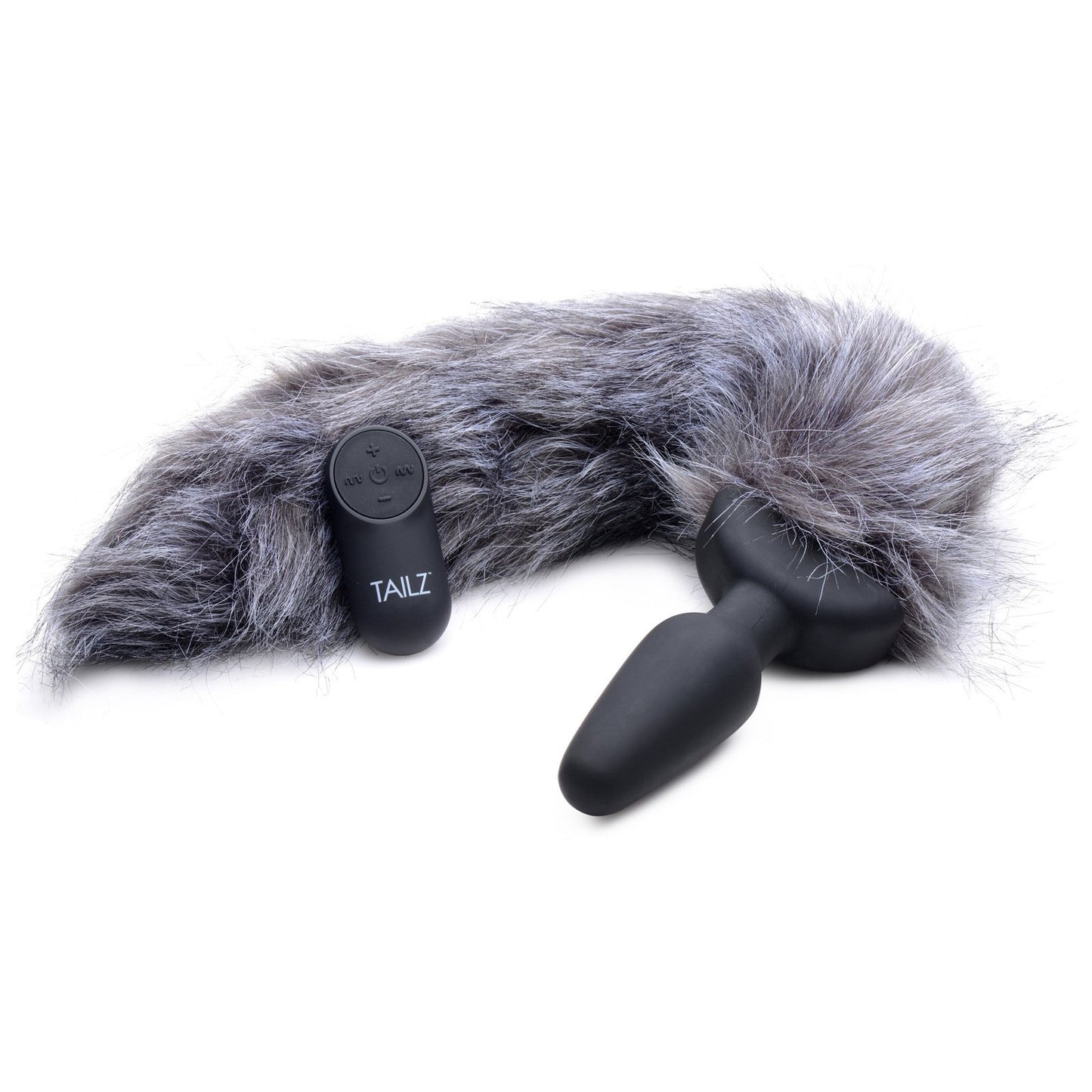 Remote Control Vibrating Fox Tail Anal Plug