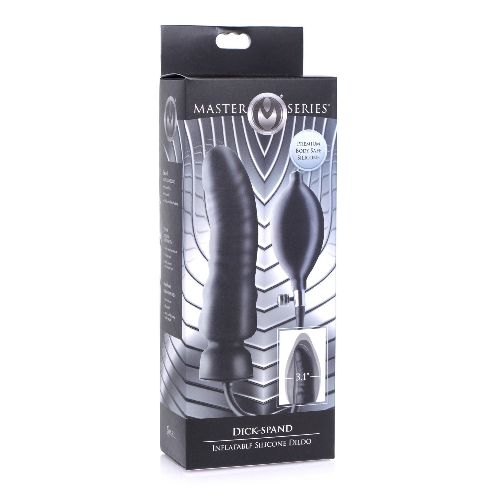Dick-spand Inflatable Silicone Dildo MS - My Secret Sex Toy Delivery Dick-spand Inflatable Silicone Dildo MS - My Secret Sex Toy Delivery