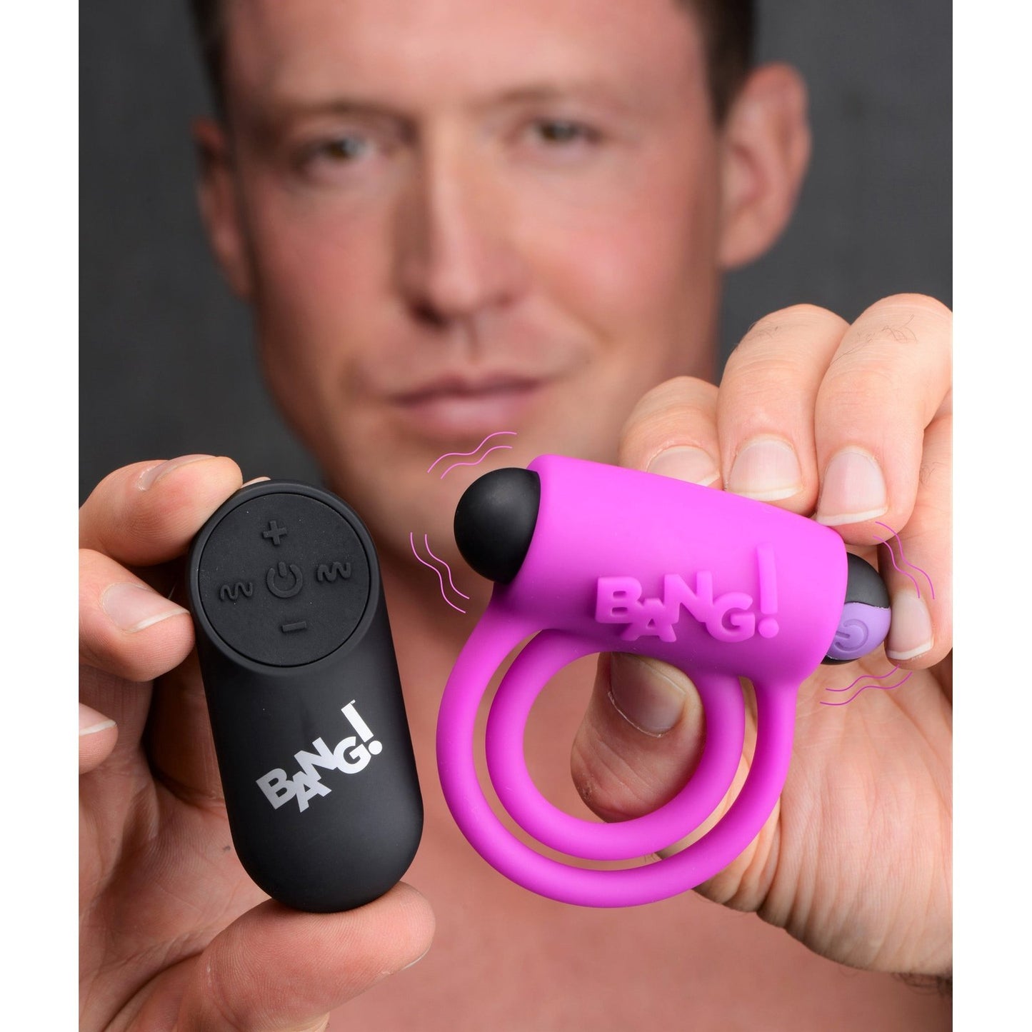 Remote Control 28x Vibrating Cock Ring And Bullet