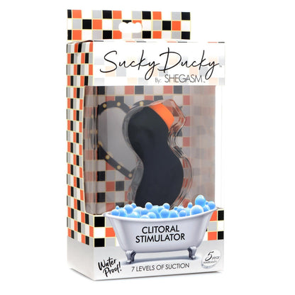 Sucky Ducky Clitoral Stimulator - Black