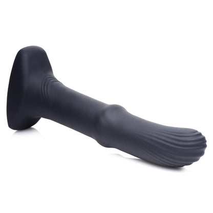 Sliding Shaft Silicone Anal Vibrating Plug