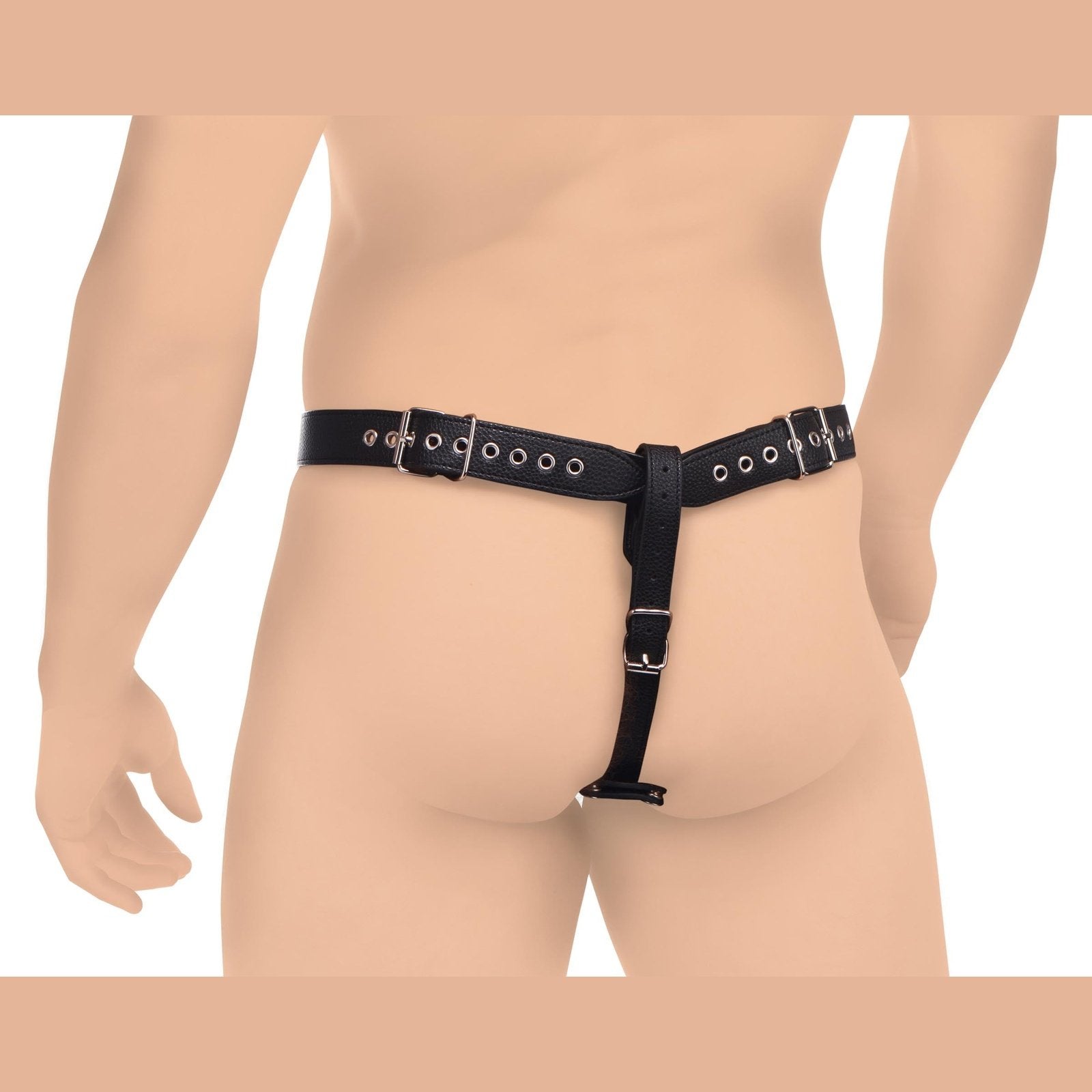 Male Chastity Harness With Silicone Anal Plug MS - My Secret Sex Toy Delivery Male Chastity Harness With Silicone Anal Plug MS - My Secret Sex Toy Delivery