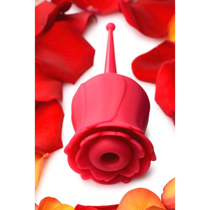 Bloomgasm Rose Buzz 7x Silicone Clit Stimulator And Vibrator