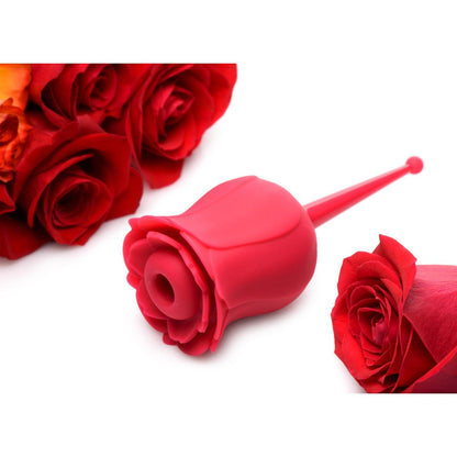 Bloomgasm Rose Buzz 7x Silicone Clit Stimulator And Vibrator