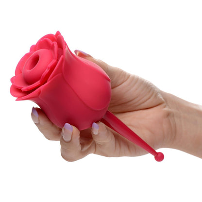 Bloomgasm Rose Buzz 7x Silicone Clit Stimulator And Vibrator