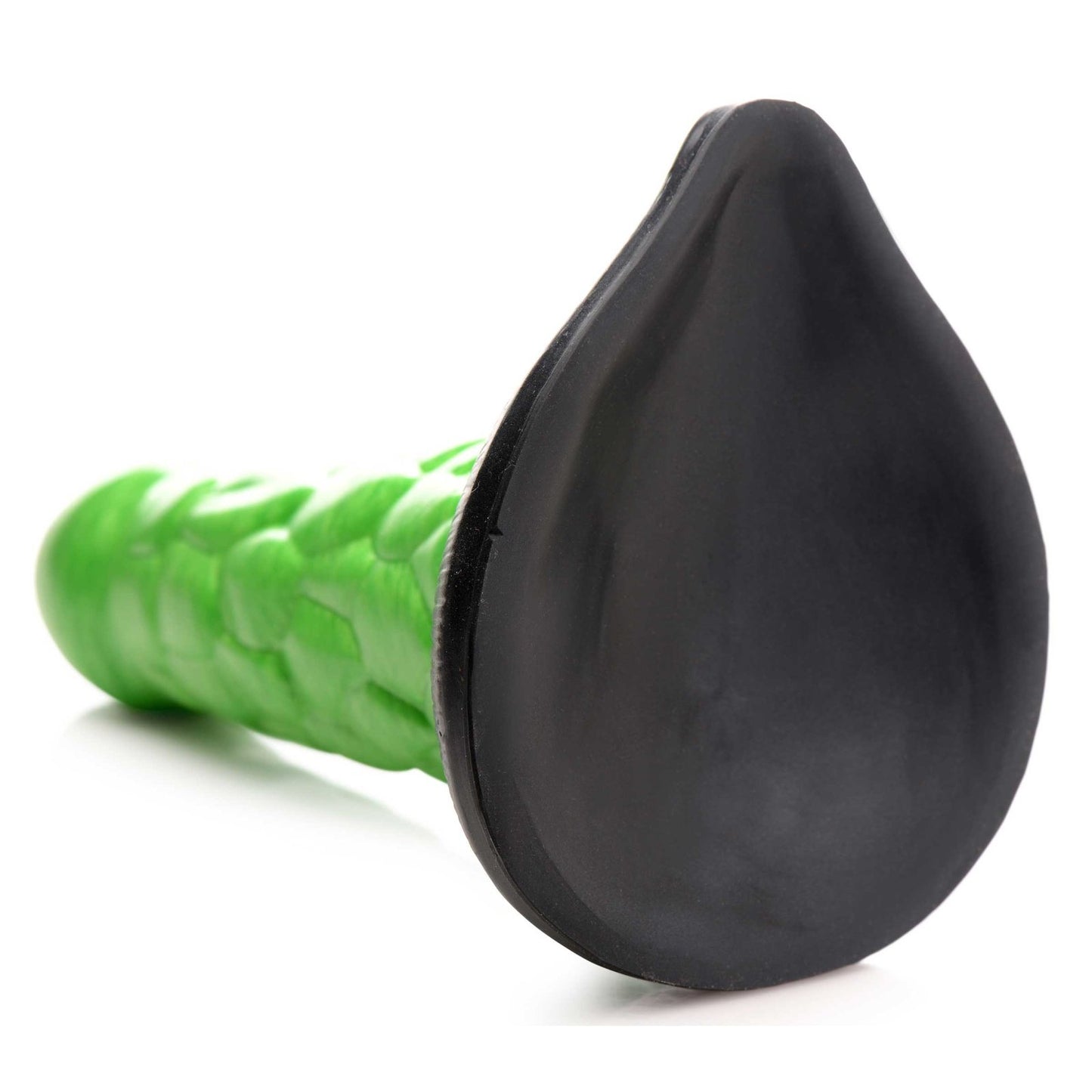 Radioactive Scaly Reptile Thick Silicone Dildo