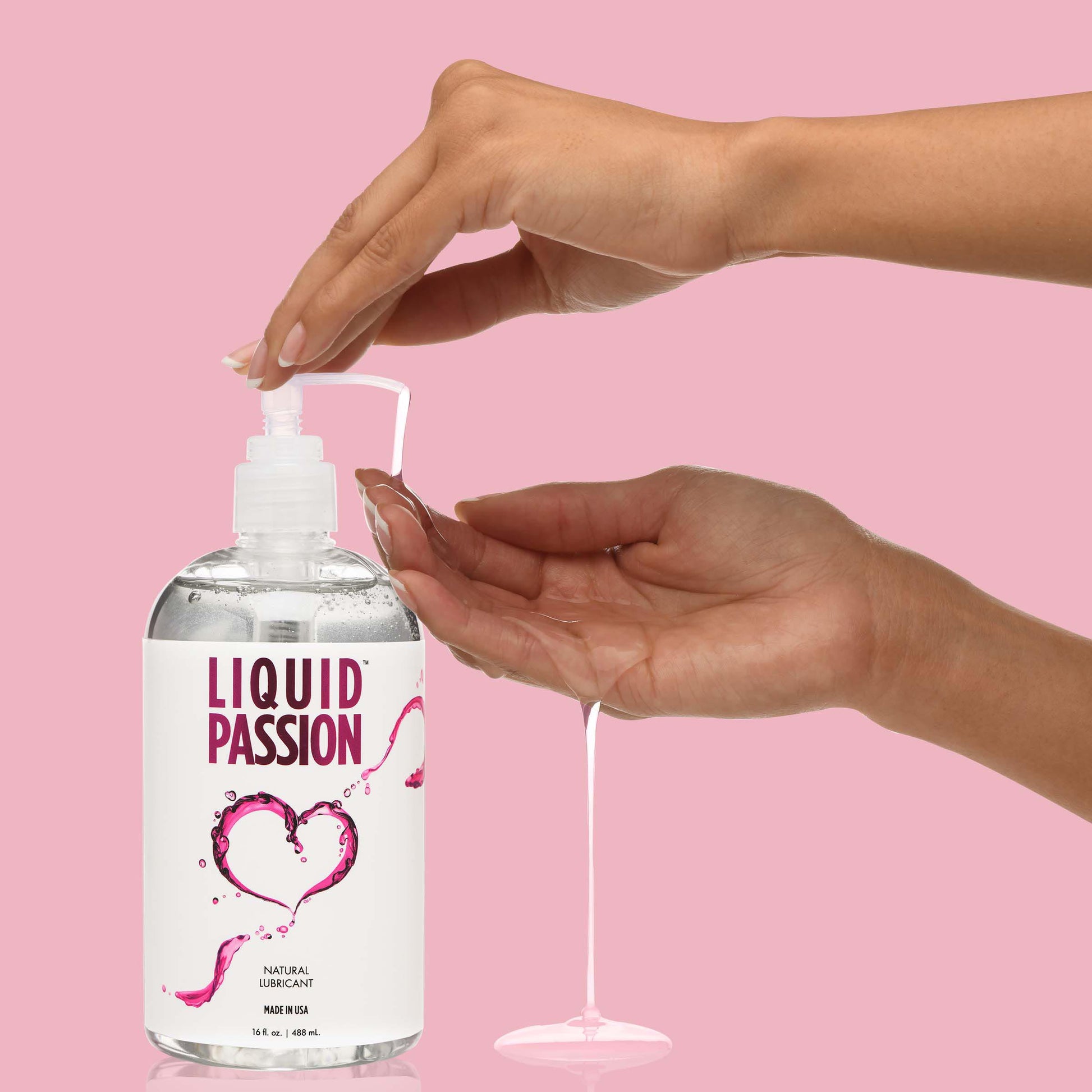 Liquid Passion Natural Lubricant - 16oz MS - My Secret Sex Toy Delivery Liquid Passion Natural Lubricant - 16oz MS - My Secret Sex Toy Delivery