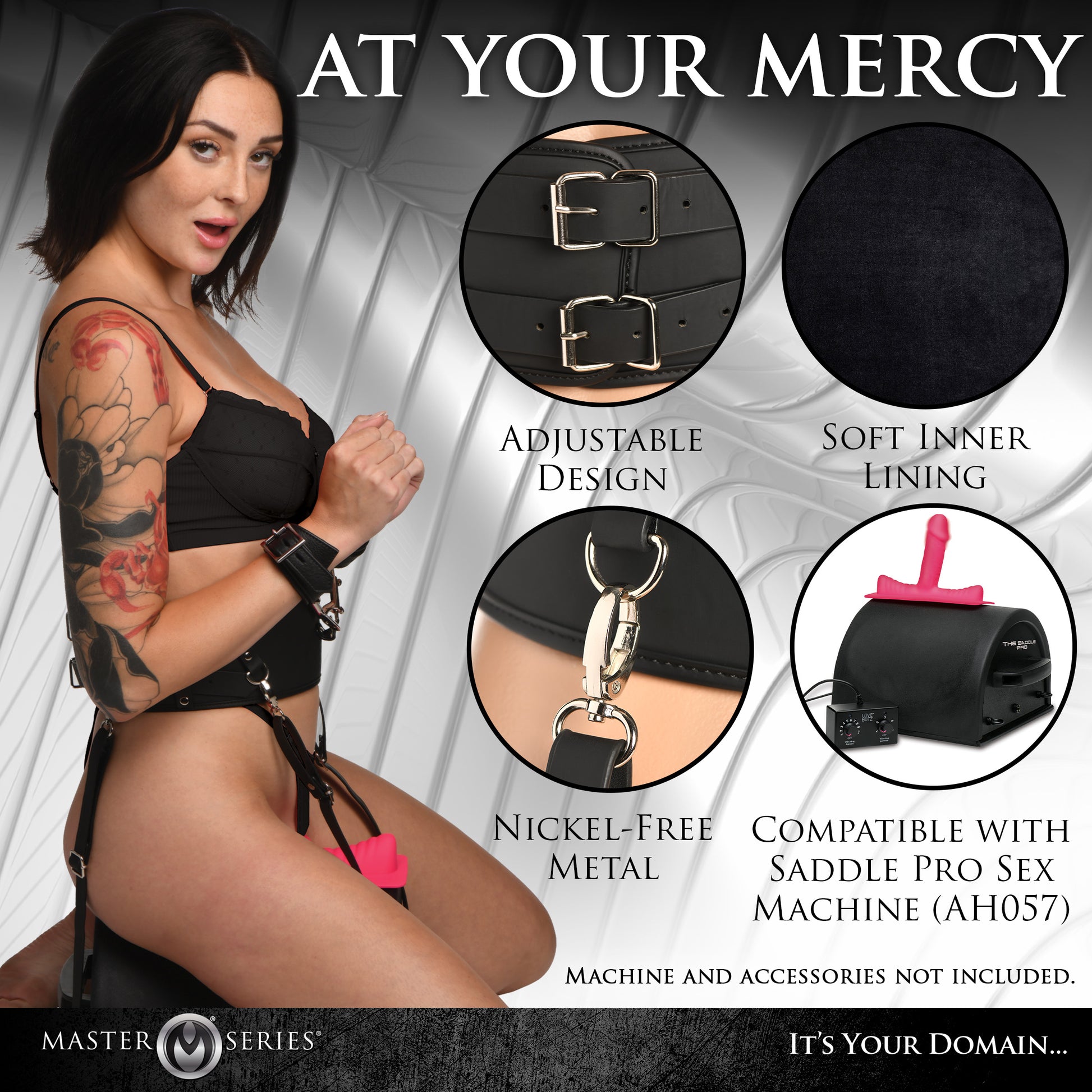 Forced Orgasm Belt With Saddle Straps MS - My Secret Sex Toy Delivery Forced Orgasm Belt With Saddle Straps MS - My Secret Sex Toy Delivery