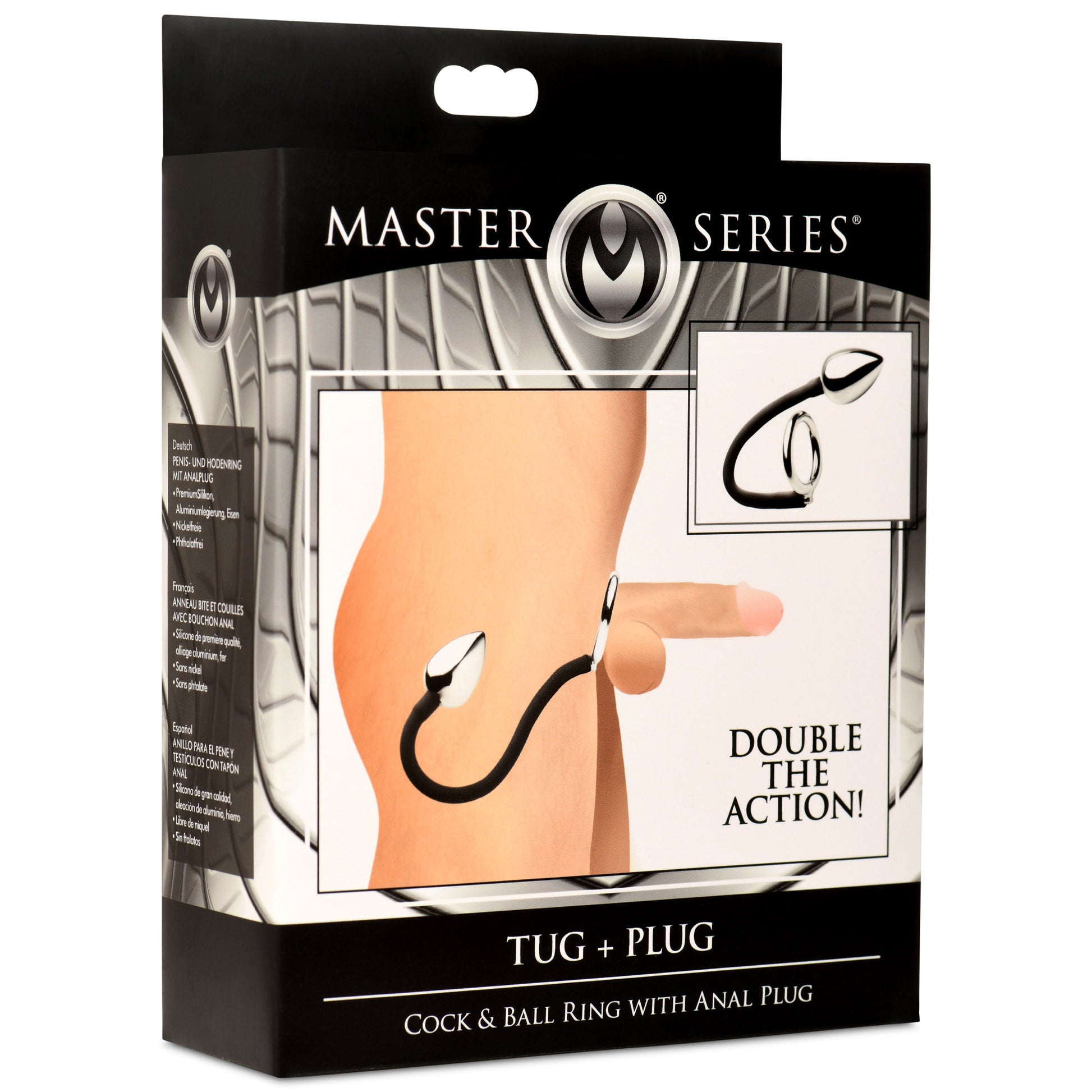 Tug And Plug Cock And Ball Ring With Anal Plug MS - My Secret Sex Toy Delivery Tug And Plug Cock And Ball Ring With Anal Plug MS - My Secret Sex Toy Delivery