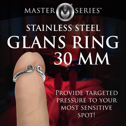 Kingpin Stainless Steel Glans Ring - 30mm