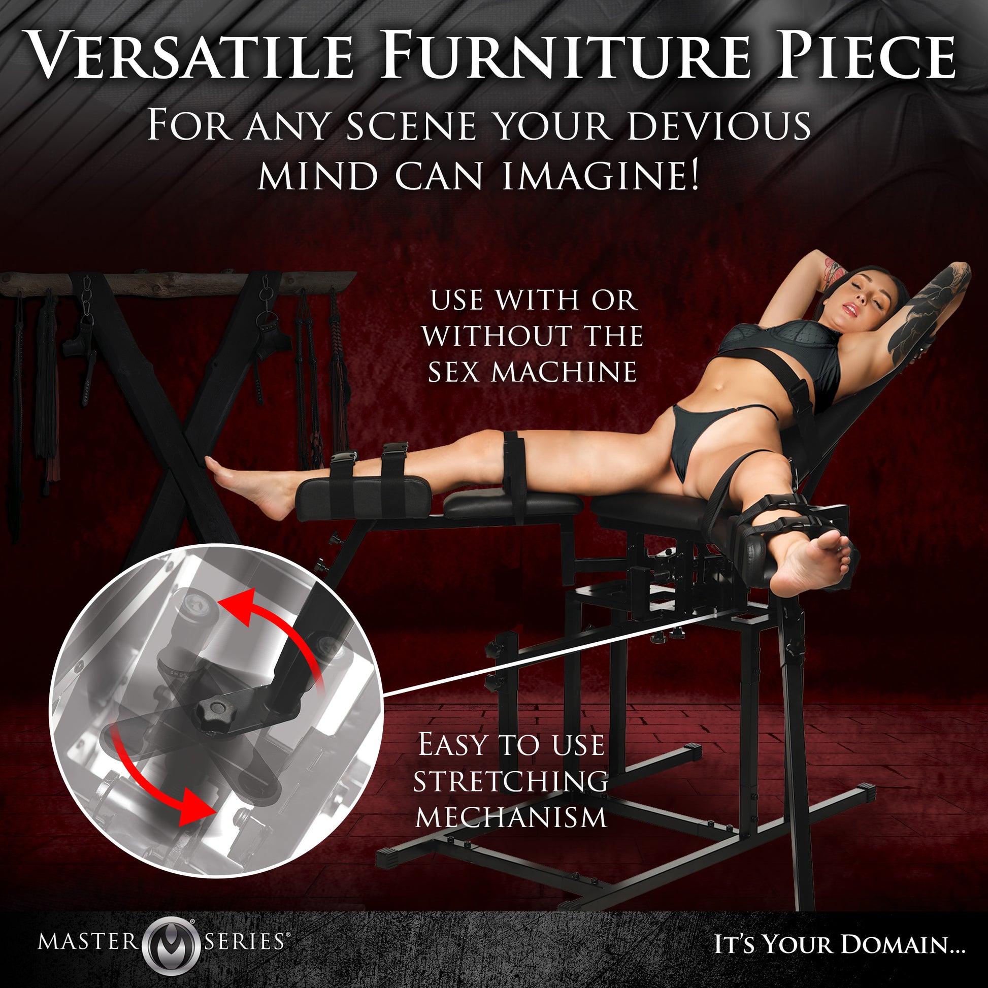 Leg Spreader Obedience Chair With Sex Machine MS - My Secret Sex Toy Delivery Leg Spreader Obedience Chair With Sex Machine MS - My Secret Sex Toy Delivery