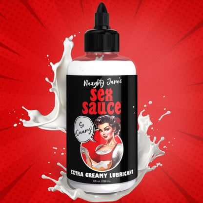 Naughty Janes's Sex Sauce Extra Creamy Lubricant