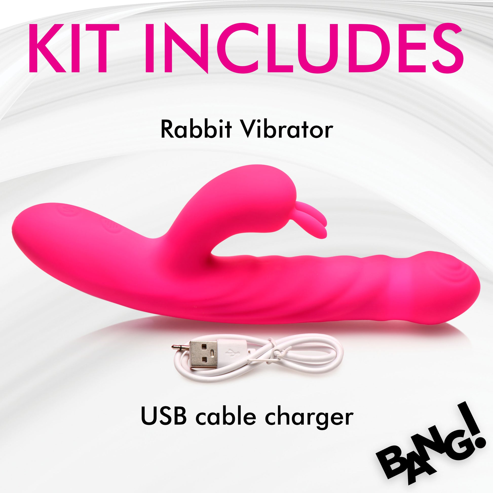 Thrusting And Vibrating Silicone Rabbit Vibrator MS - My Secret Sex Toy Delivery Thrusting And Vibrating Silicone Rabbit Vibrator MS - My Secret Sex Toy Delivery