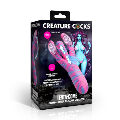 Tenta-come Come-hither Tentacle Silicone Vibrator
