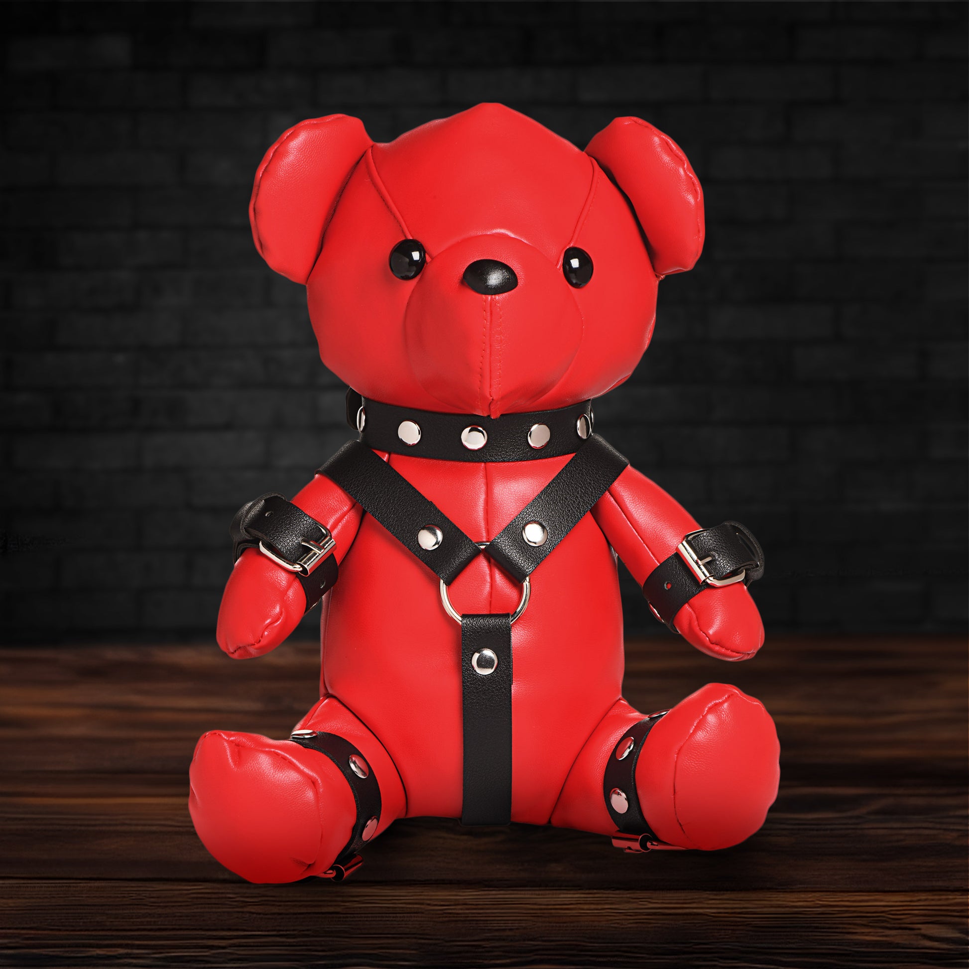 Gimp Teddy Bear - Red MS - My Secret Sex Toy Delivery Gimp Teddy Bear - Red MS - My Secret Sex Toy Delivery