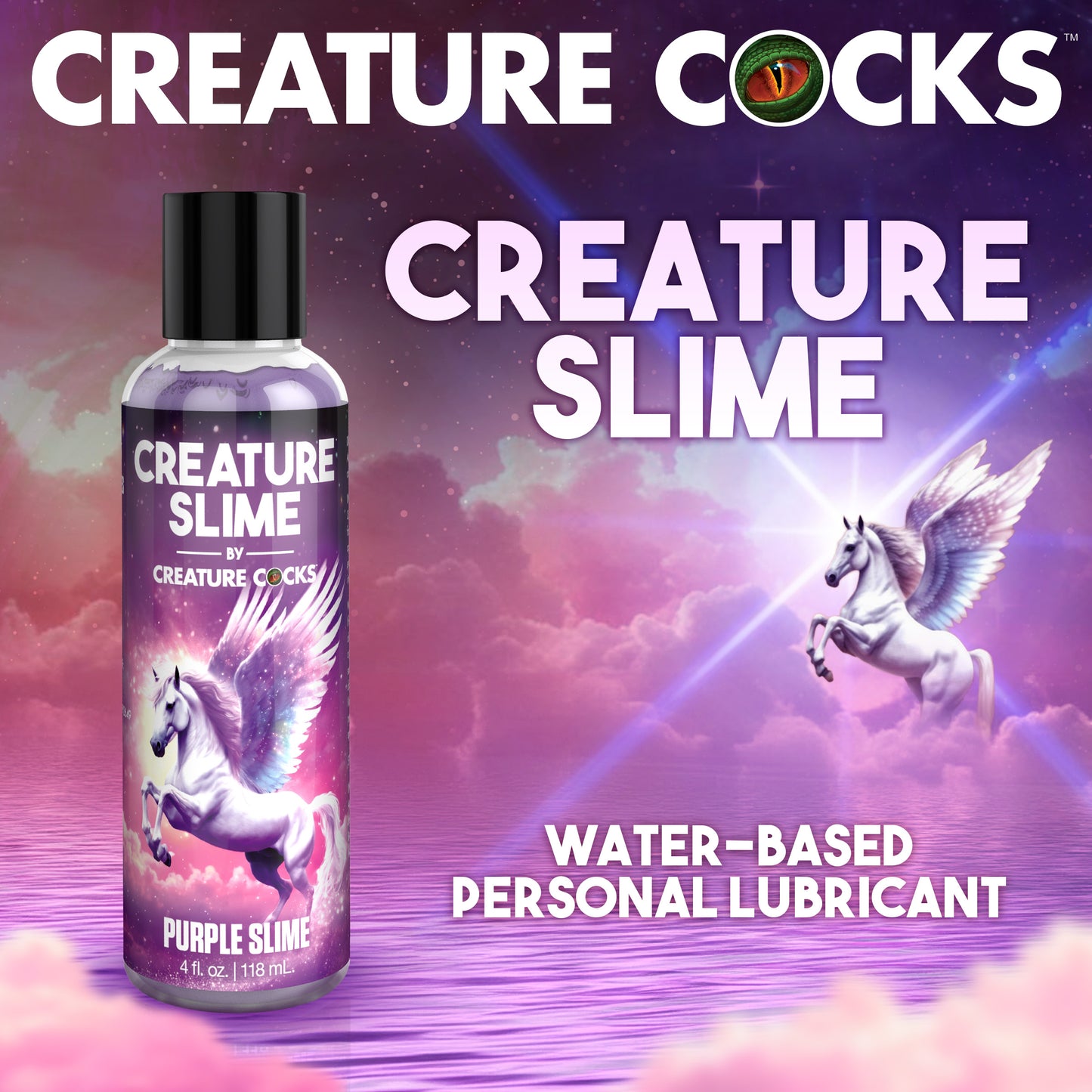 Purple Creature Slime Water-based Lubricant