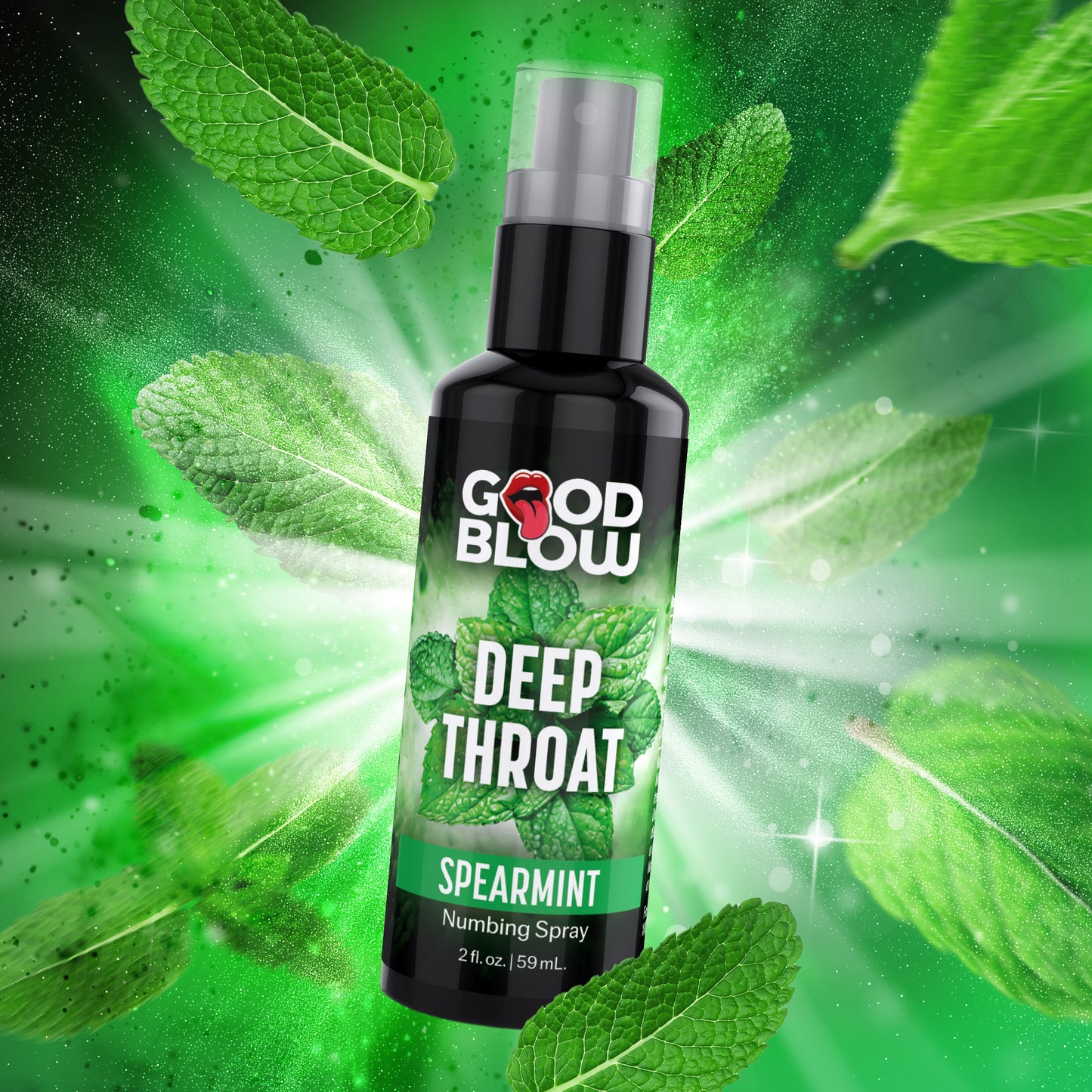 Deep Throat Spearmint Numbing Spray