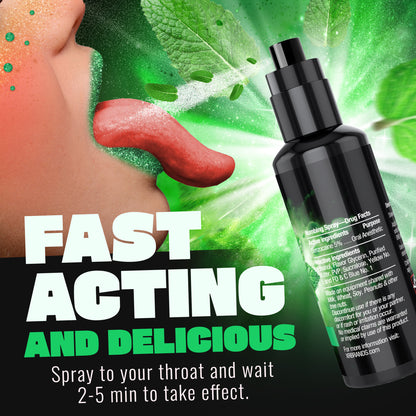 Deep Throat Spearmint Numbing Spray