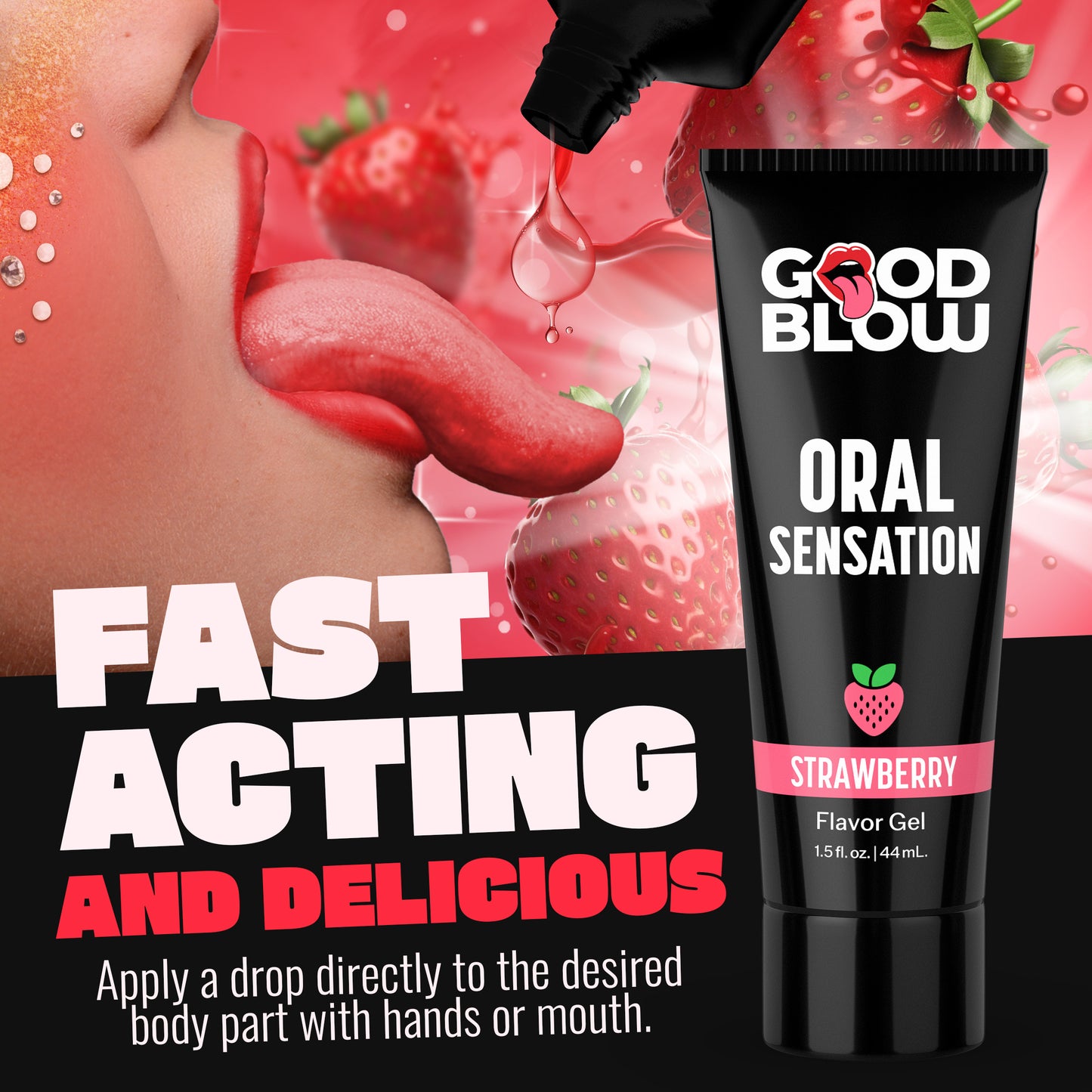 Oral Sensation Gel - Strawberry