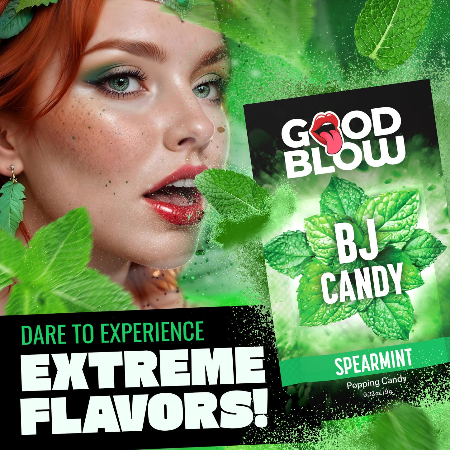 Good Blow Mint Popping Bj Candy