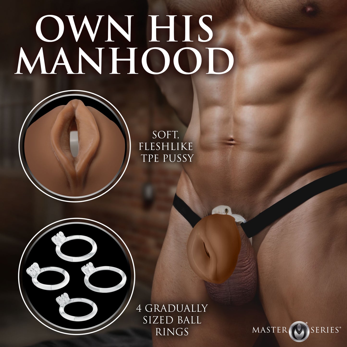 Pussy Chastity Cage - Medium