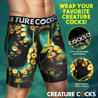 Creature Wear Monstropus Tentacled Monster Boxer Shorts - Medium