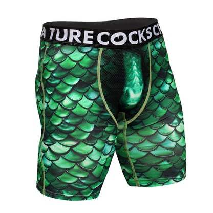 Creature Wear Cockness Monster Lake Creature Boxer Shorts - Large