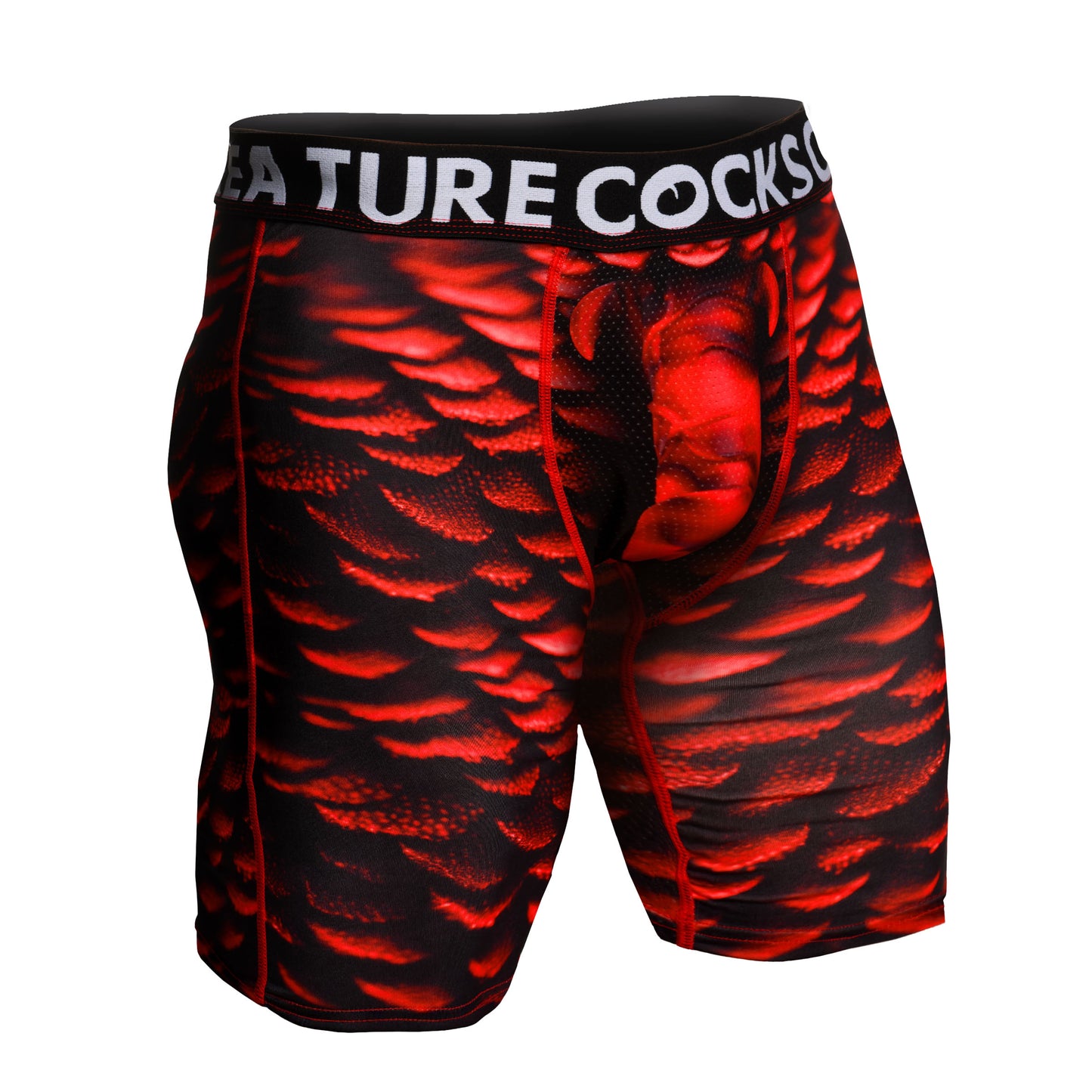Creature Wear Horny Devil Demon Boxer Shorts - Small